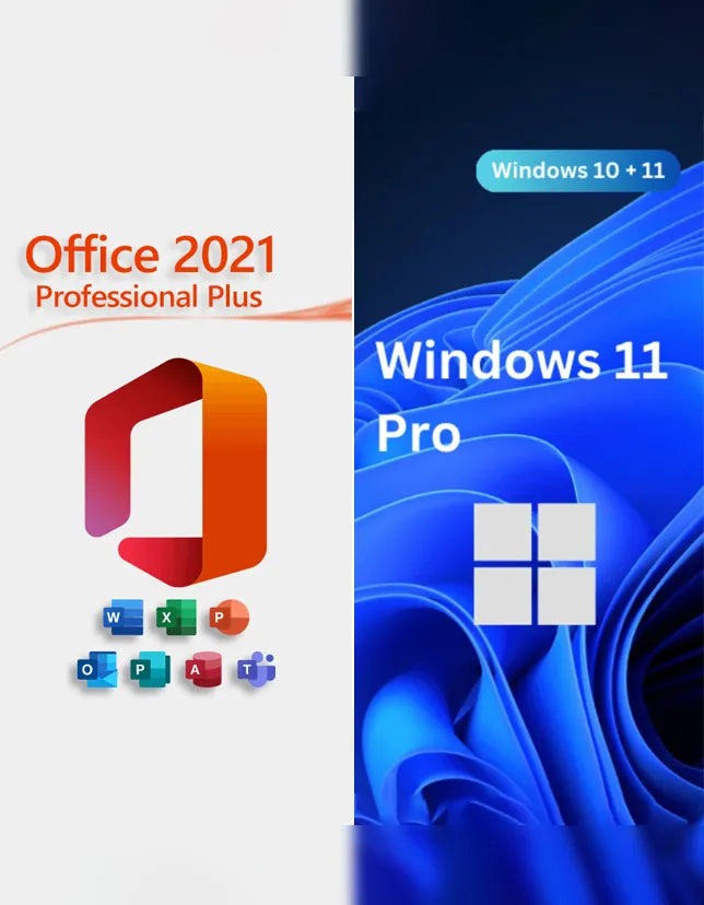 Buy Windows 11 Pro & MS Office 2021 Professional Plus Bundle Pack