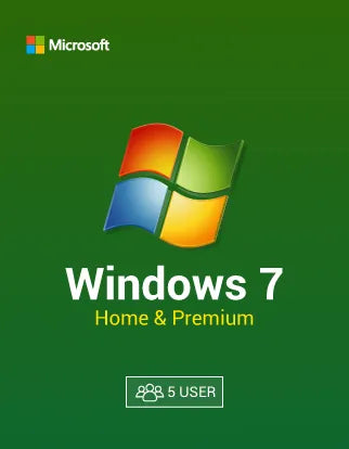 Windows 7 home & premium 5 user