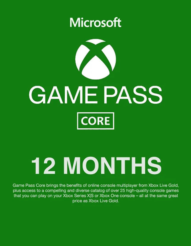 Xbox Game Pass Core 12 Month Code - CheapCdkeys.com